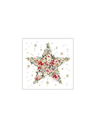 PAPER-PRODUCTS | Servilletas de Navidad 25x25cm | Blanco