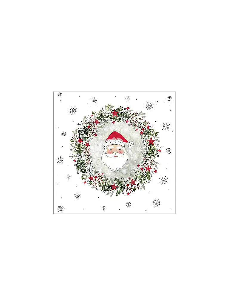 PAPER-PRODUCTS | Servilletas de Navidad 25x25cm | Blanco