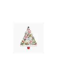 PAPER-PRODUCTS | Servilletas navideñas de 25x25 cm | Beige