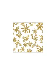 PAPER-PRODUCTS | Servilletas navideñas de 25x25 cm | Blanco