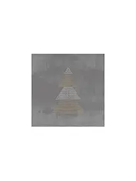 PAPER-PRODUCTS | Servilletas navideñas de 33x33 cm | Gris