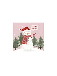 PAPER-PRODUCTS | Servilletas navideñas de 33x33 cm | Rosa