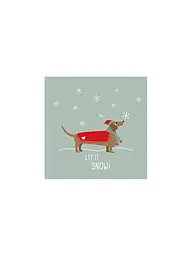 PAPER-PRODUCTS | Weihnachts-Servietten 25x25cm | Gris claro