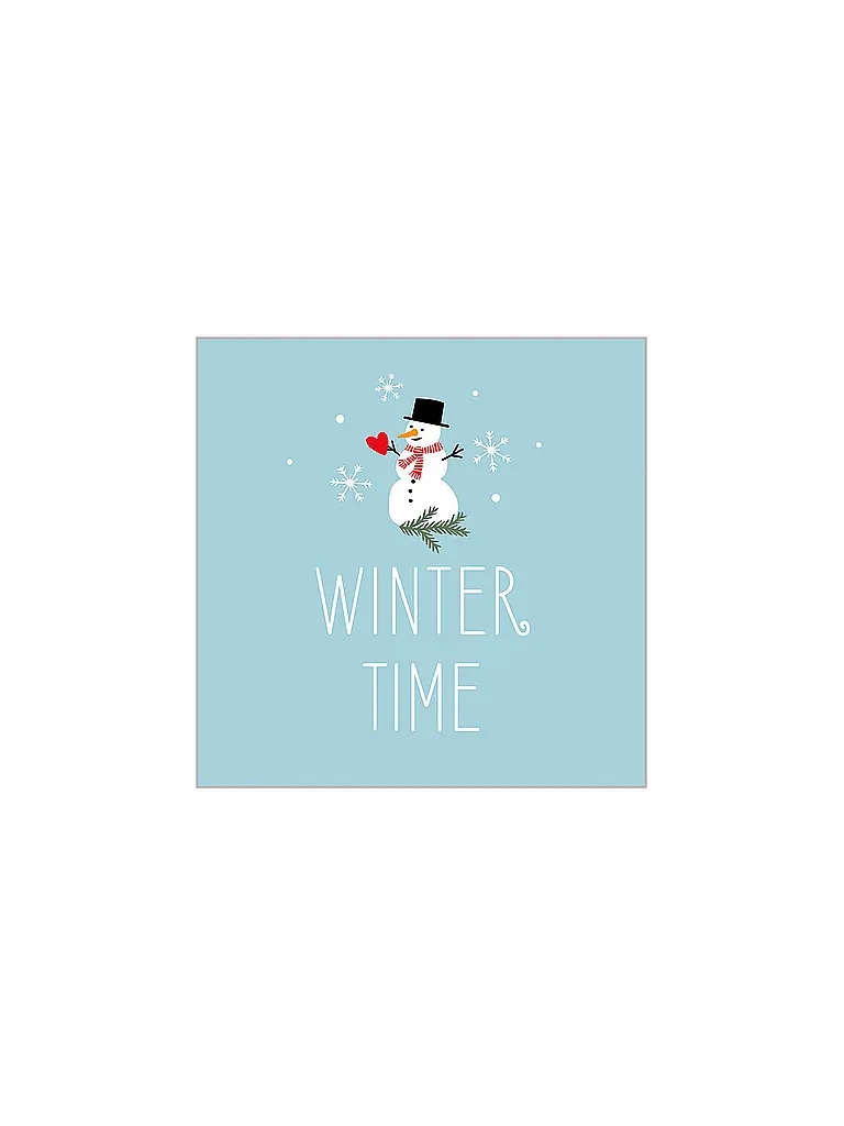 PAPER-PRODUCTS | Weihnachts-Servietten 25x25cm | Menta