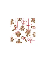 PAPER-PRODUCTS | Weihnachts-Servietten 33x33cm  | Marrón
