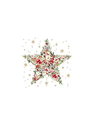 PAPER-PRODUCTS | Weihnachts-Servietten 33x33cm  | Blanco