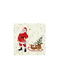 PAPER-PRODUCTS | Weihnachts-Servietten 33x33cm  | Crema