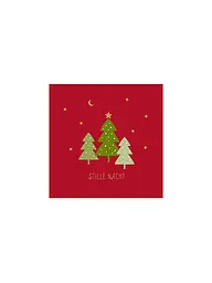 PAPER-PRODUCTS | Weihnachts-Servietten 33x33cm  | Rojo oscuro