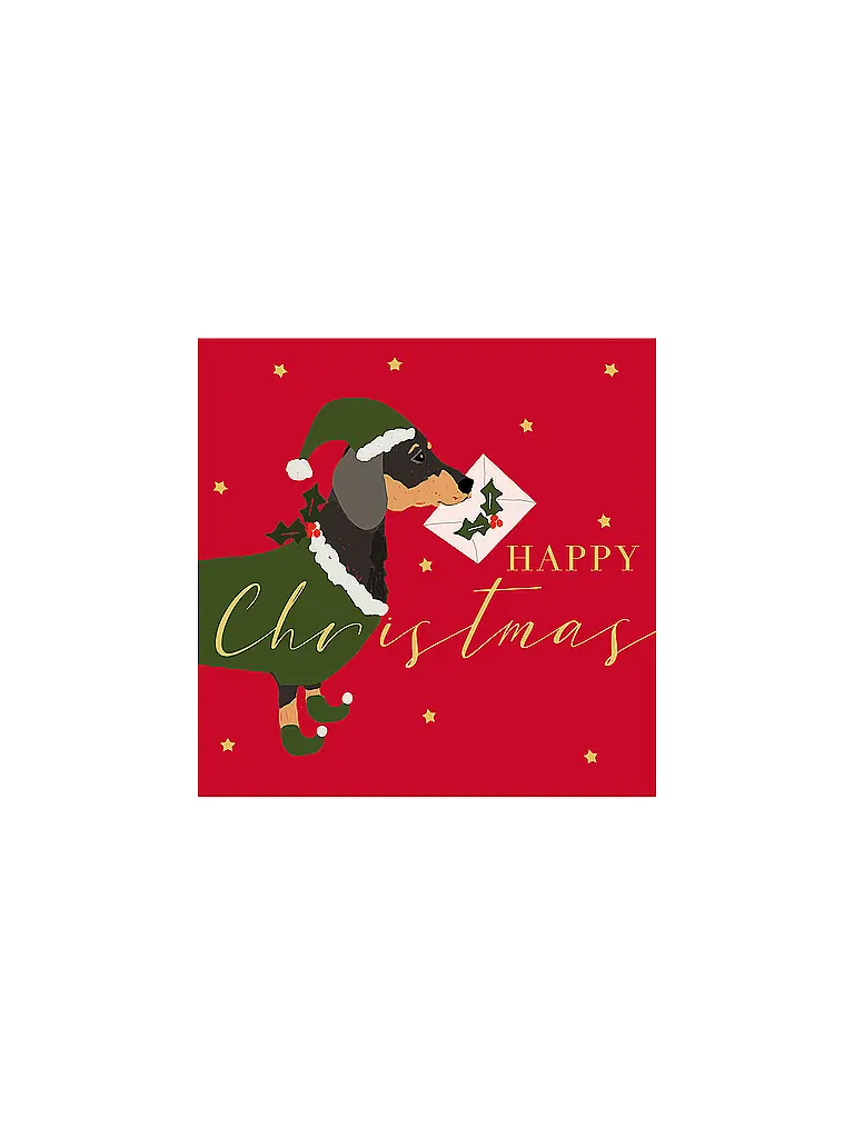 PAPER-PRODUCTS | Weihnachts-Servietten 33x33cm  | Rojo