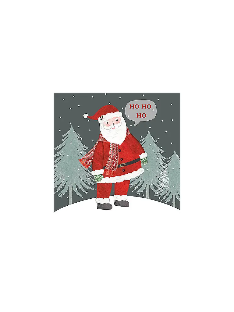 PAPER-PRODUCTS | Weihnachts-Servietten 33x33cm  | Gris