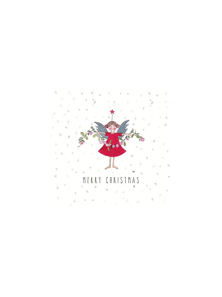 PAPER-PRODUCTS | Weihnachts-Servietten 33x33cm  | Blanco