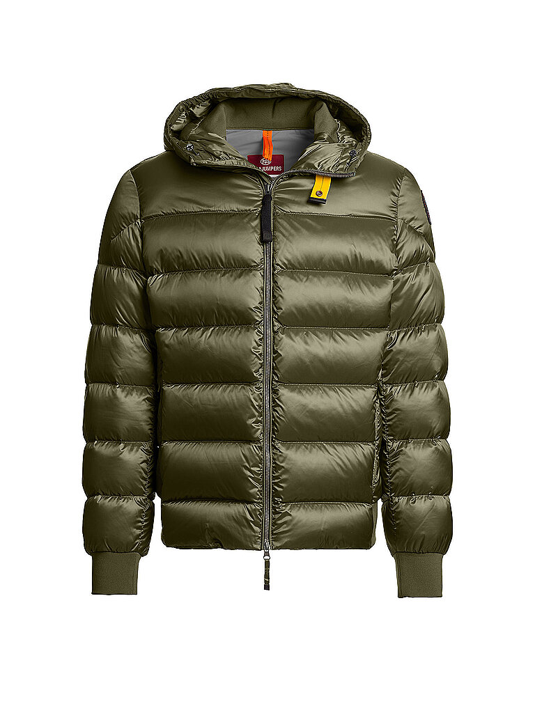 PARAJUMPERS Chaqueta de plumas PHARRELL verde oscuro | Hombre | Talla: S | SX13