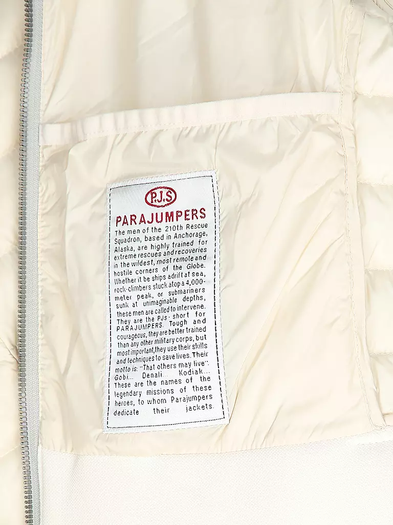 PARAJUMPERS | Chaqueta acolchada de plumón ZENA | Crema