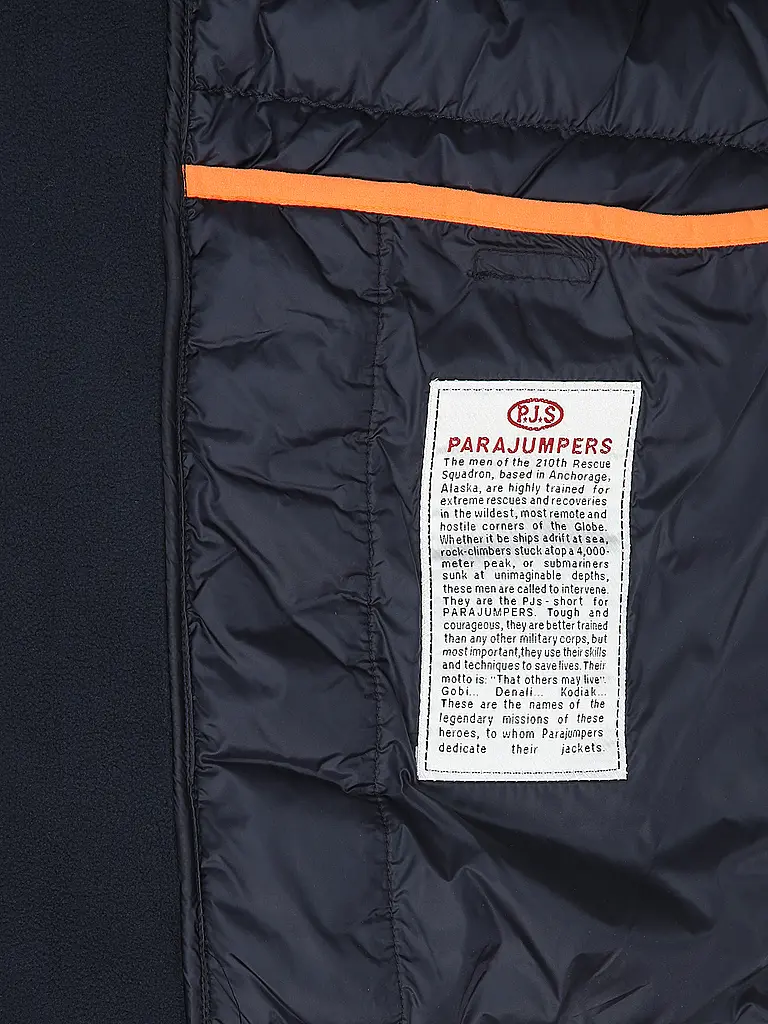 PARAJUMPERS | Hybridjacke NOLAN-M | Azul oscuro
