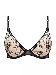 PASSIONATA | BH mit Bügel SUZY beige dore schwarz  | Negro