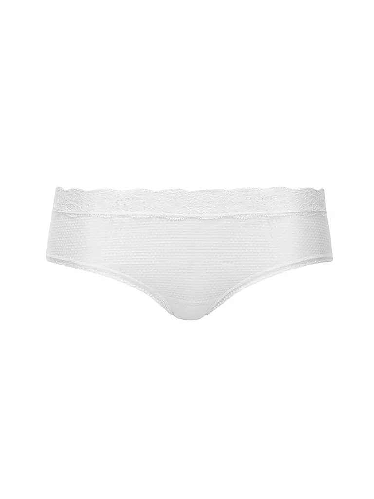 PASSIONATA | Bragas "Brooklyn Shorty" (blanco) | Blanco