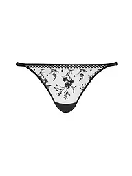 PASSIONATA | String SUZY blanco | Negro
