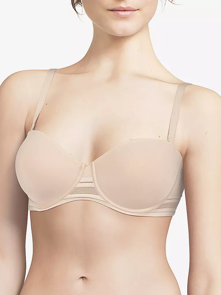 PASSIONATA | Sujetador bandeau RYTHM (Duna) | Beige