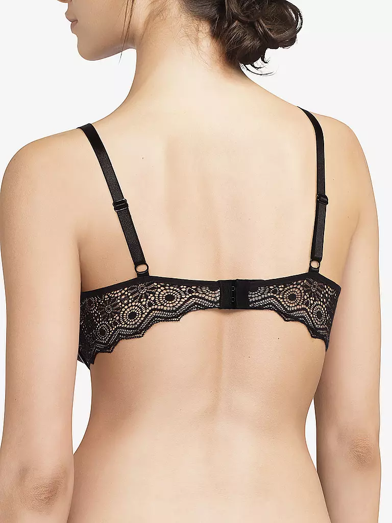 PASSIONATA | Sujetador camiseta (copa memory foam) "Georgia" negro | Negro