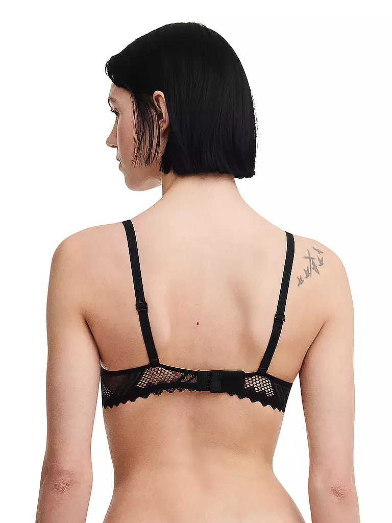 PASSIONATA | Sujetador camiseta con aros RODEO | Negro