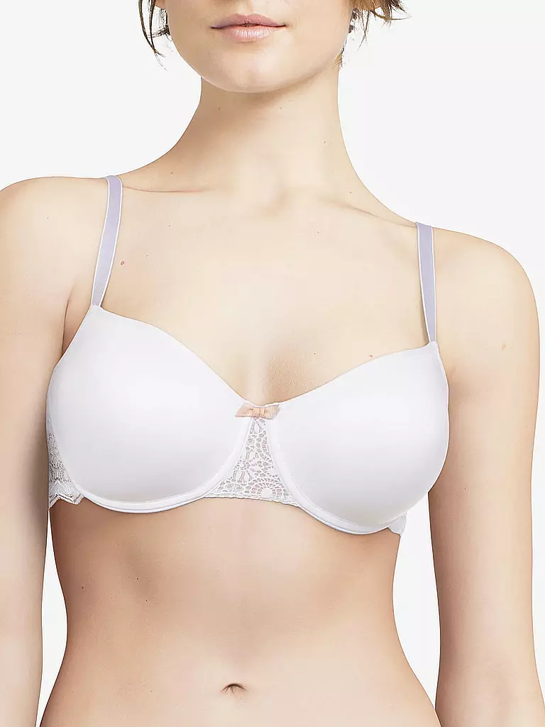 PASSIONATA | Sujetador camiseta con copa de memory foam "Georgia" blanco | Blanco