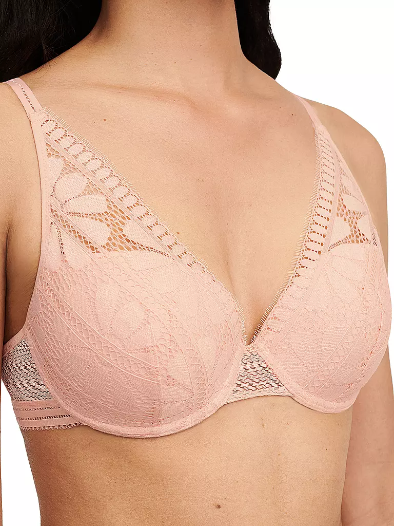 PASSIONATA | Sujetador con aros y relleno tropical peach | 