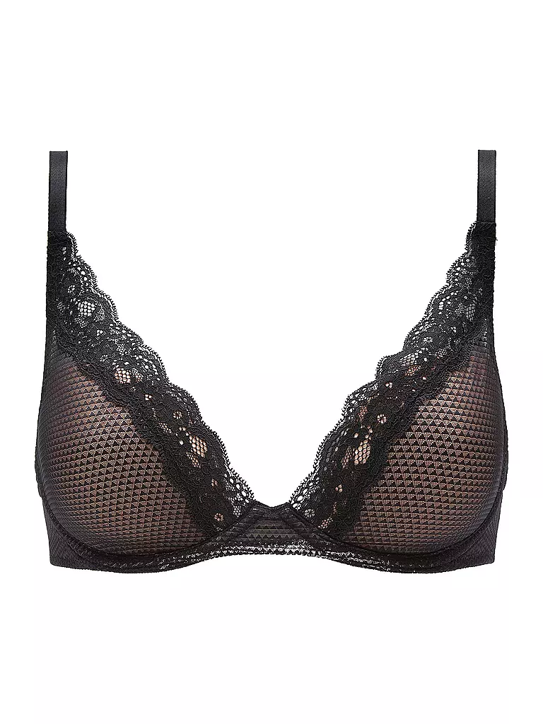 PASSIONATA | Sujetador con relleno BROOKLYN negro | Negro