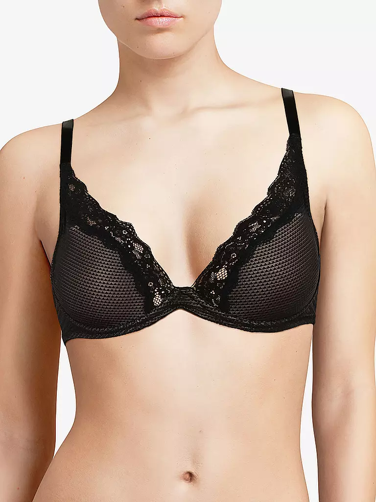 PASSIONATA | Sujetador con relleno BROOKLYN negro | Negro