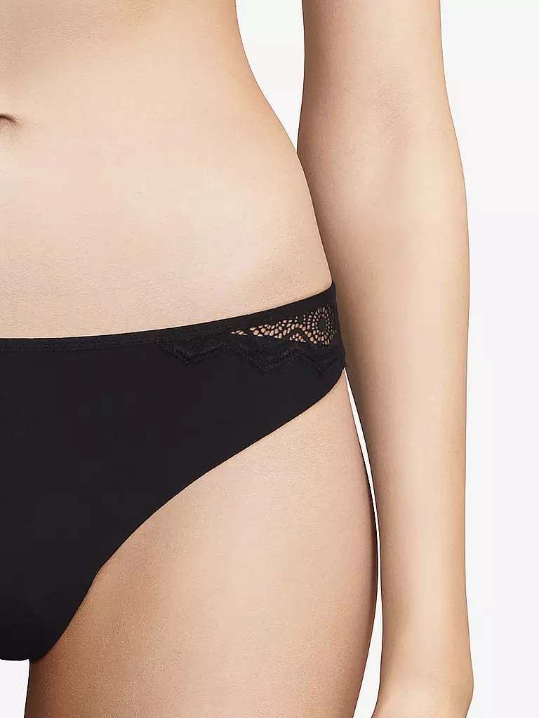 PASSIONATA | Tanga "Georgia" (Schwarz) | Negro