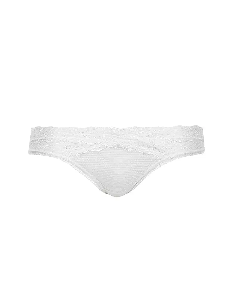 PASSIONATA | Tanga Brooklyn Blanco | Blanco