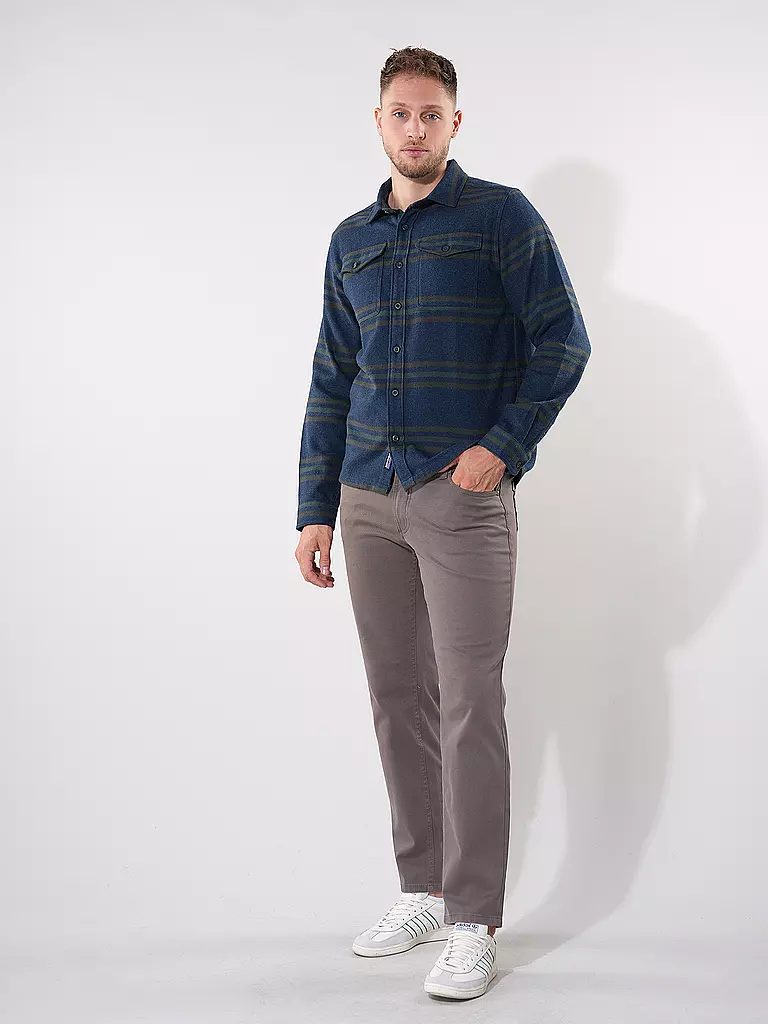 PATAGONIA | Flanellhemd FJORD | Azul oscuro