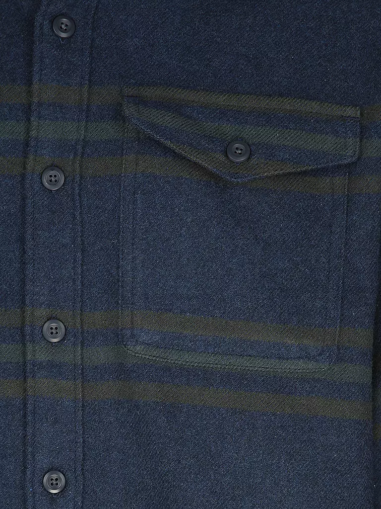 PATAGONIA | Flanellhemd FJORD | Azul oscuro
