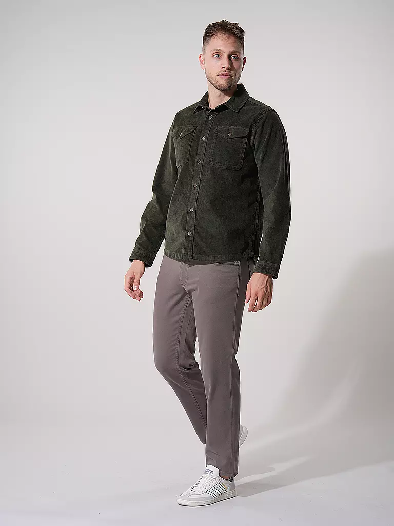 PATAGONIA | Hemd CORDUROY | Verde oscuro