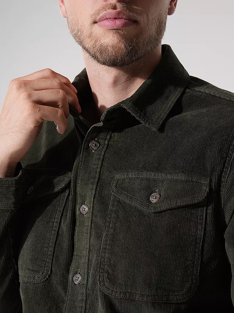 PATAGONIA | Hemd CORDUROY | Verde oscuro