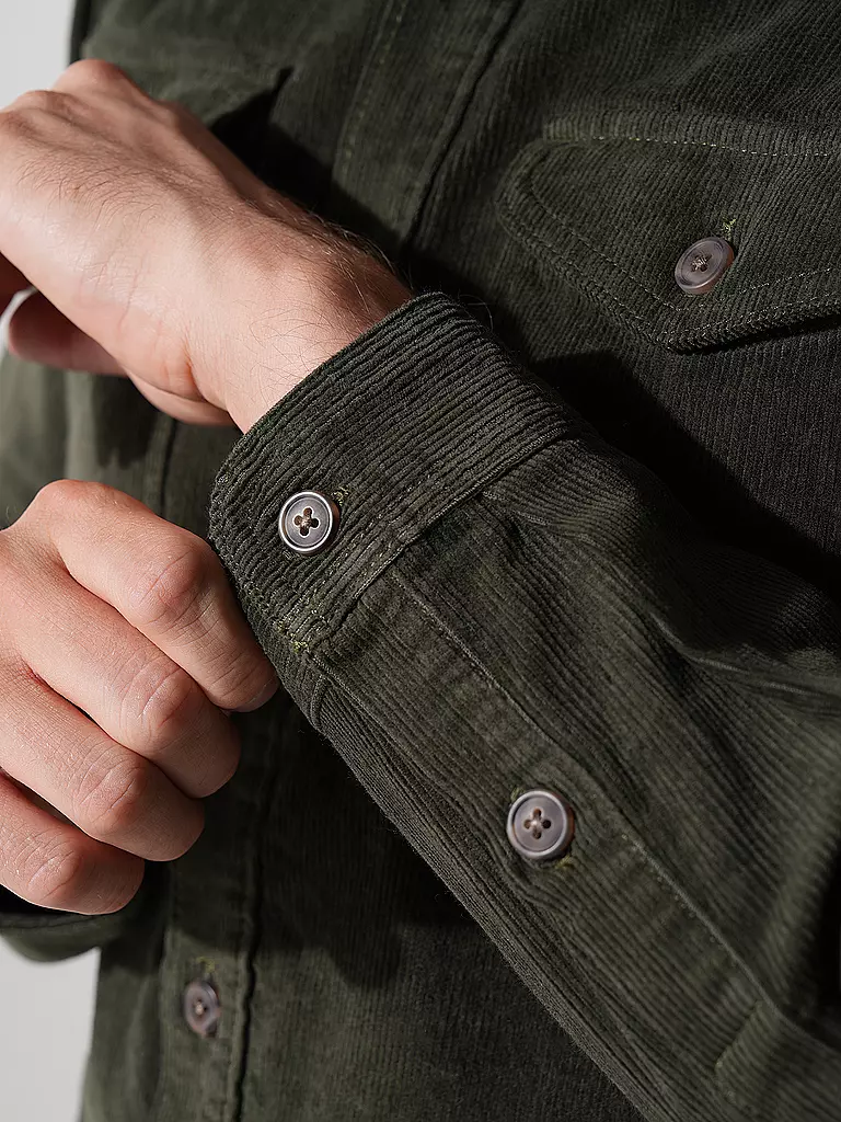 PATAGONIA | Hemd CORDUROY | Verde oscuro