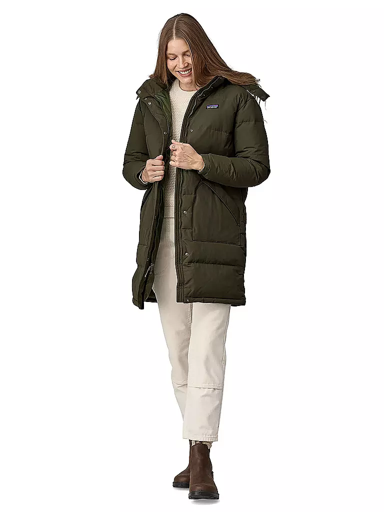 PATAGONIA | Parka W´S  DOWNDRIFT PARKA | Verde oscuro