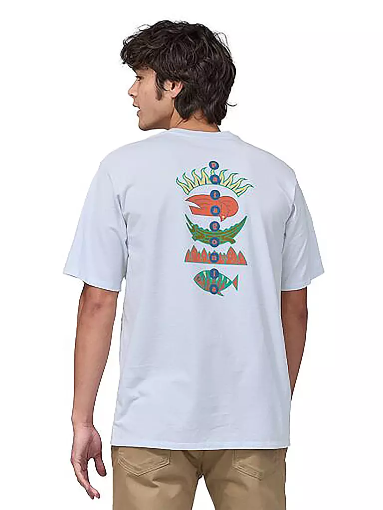 PATAGONIA | T-Shirt M'S FITZ ROY  | Blanco