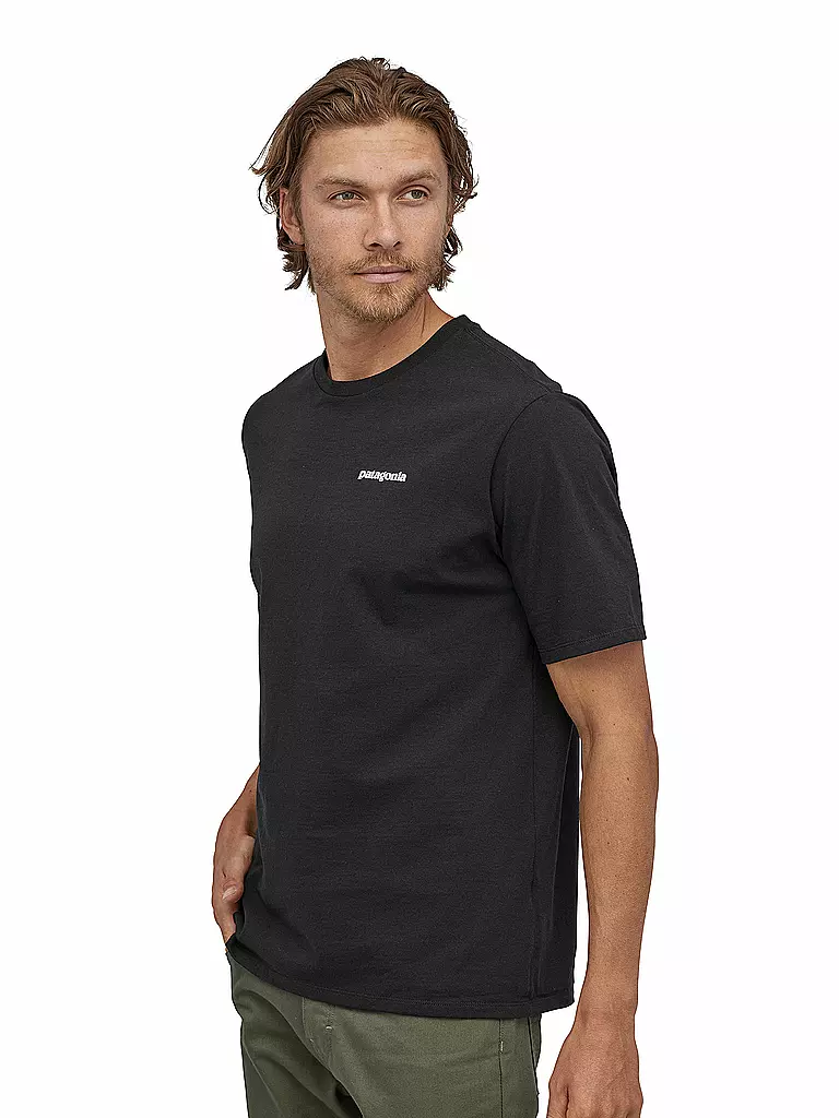 PATAGONIA | T-Shirt M'S P-6 LOGO RESPONSIBILI-TEE | Negro