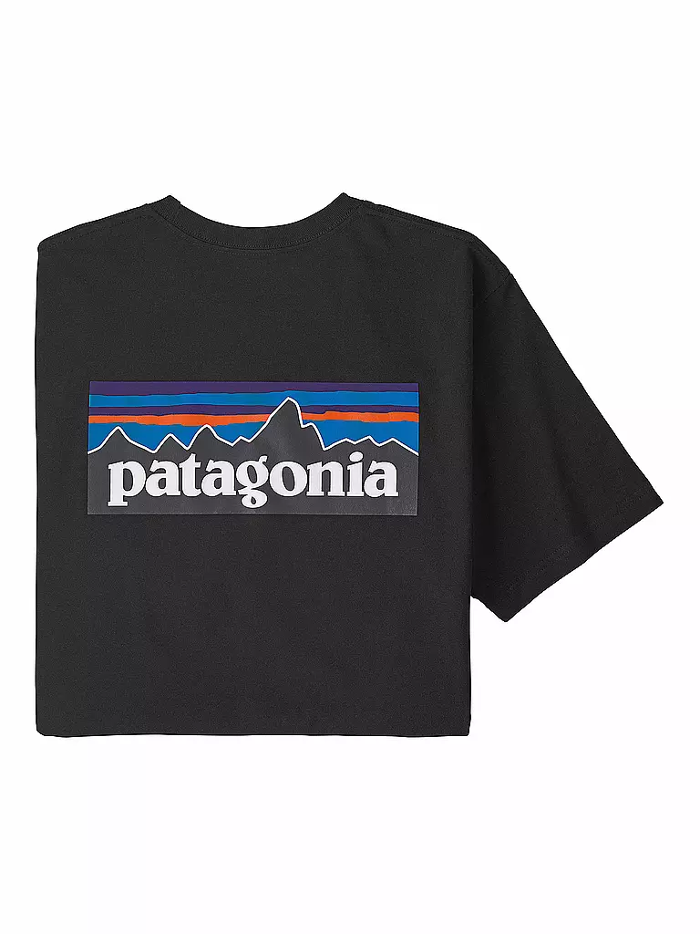 PATAGONIA | T-Shirt M'S P-6 LOGO RESPONSIBILI-TEE | Negro