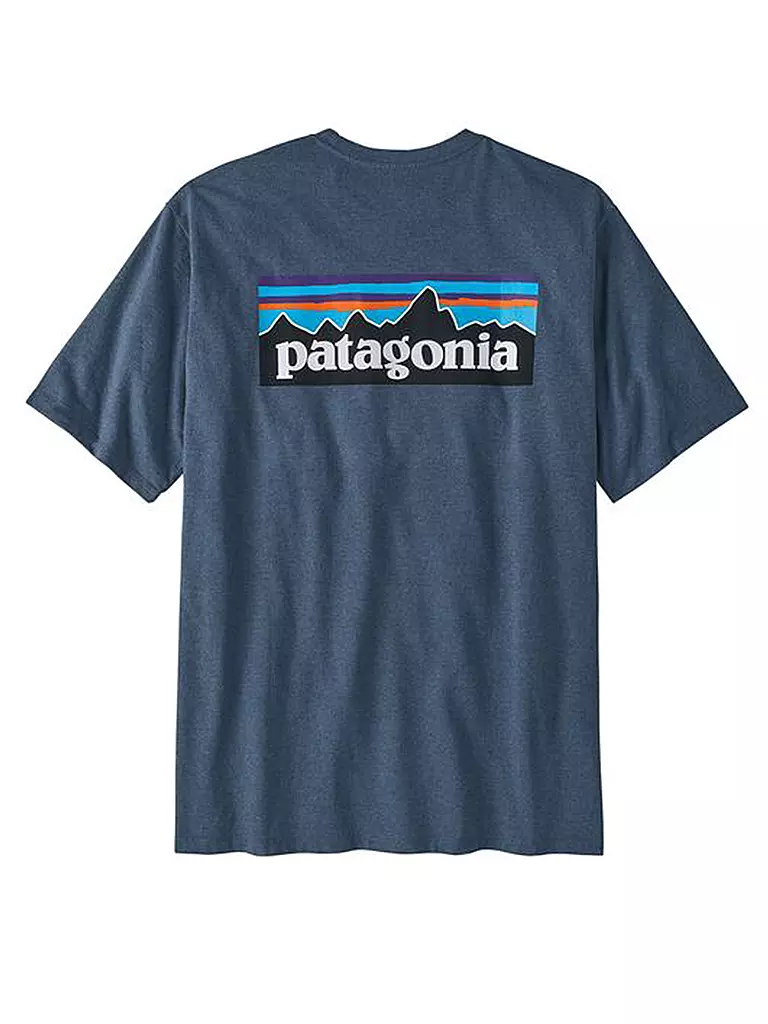 PATAGONIA | T-Shirt M'S P-6 LOGO RESPONSIBILI-TEE | Azul