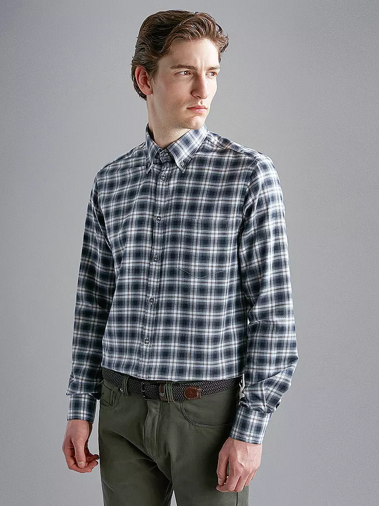 PAUL & SHARK | Hemd Regular Fit | Gris