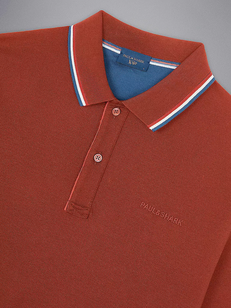 PAUL & SHARK | Poloshirt | Naranja