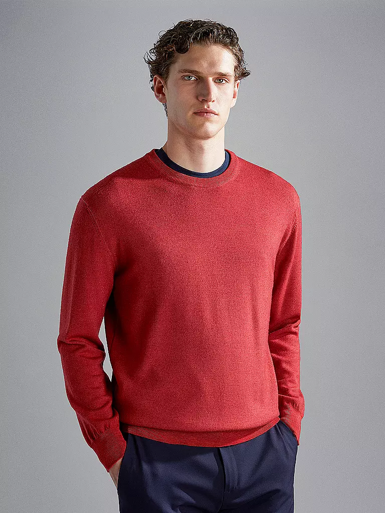 PAUL & SHARK | Pullover | Rojo oscuro
