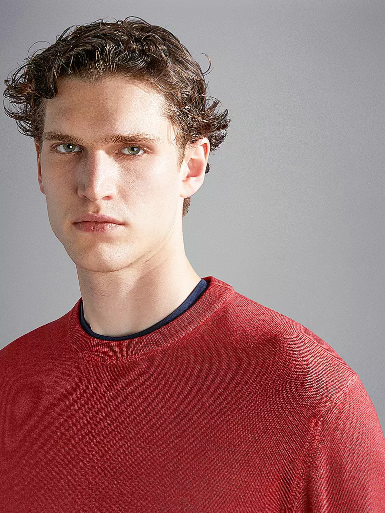 PAUL & SHARK | Pullover | Rojo oscuro