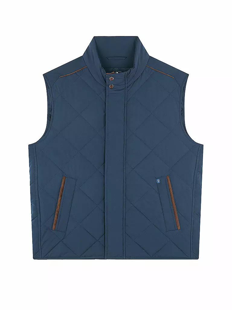 PAUL & SHARK | Steppgilet  | Azul oscuro
