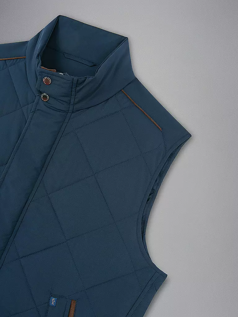 PAUL & SHARK | Steppgilet  | Azul oscuro