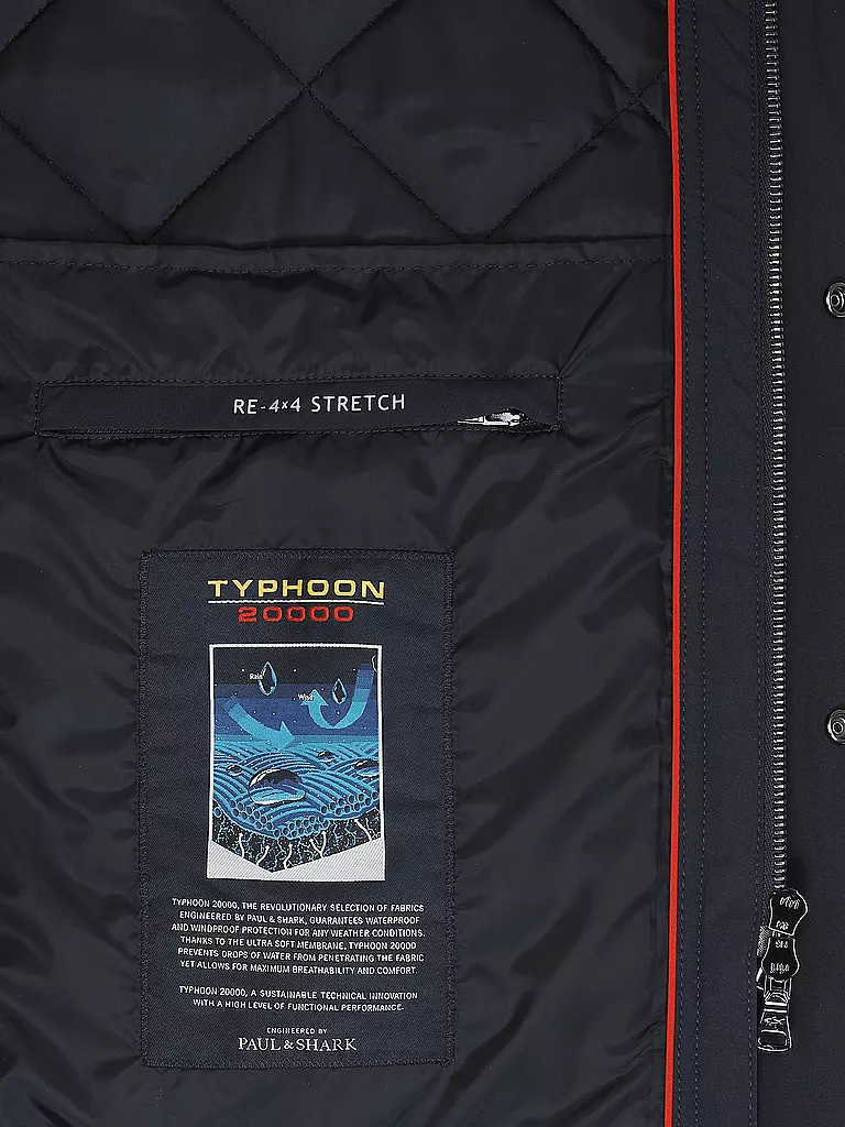 PAUL & SHARK | Steppgilet | Azul oscuro
