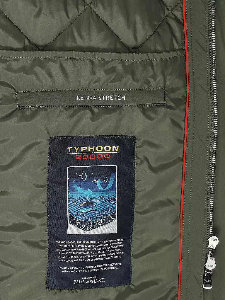 PAUL & SHARK | Steppgilet | Oliva