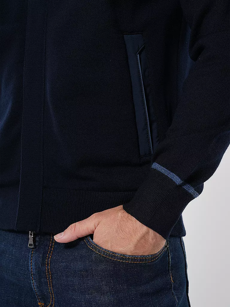 PAUL & SHARK | Strickjacke | Azul oscuro