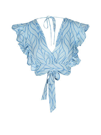 PEARL & CAVIAR | Top corto ajustado ZAKAR